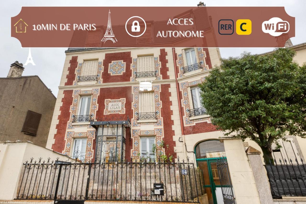 Le Lilas Appart Hotel Near Paris Vitry-sur-Seine Exterior foto
